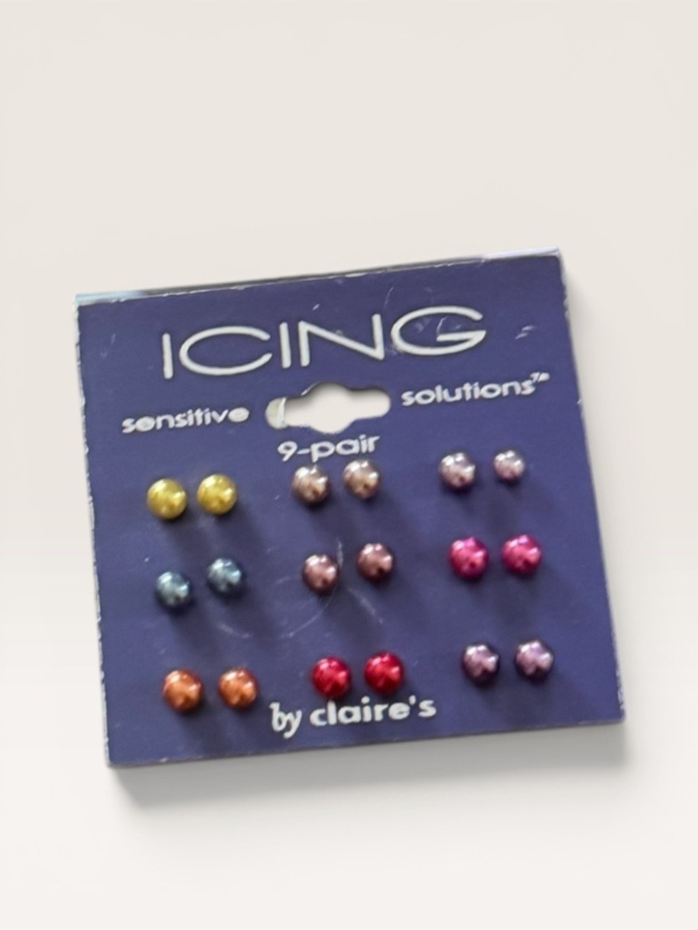 Icing Gold Silver Multicolor Crystal Stud Earring Pack